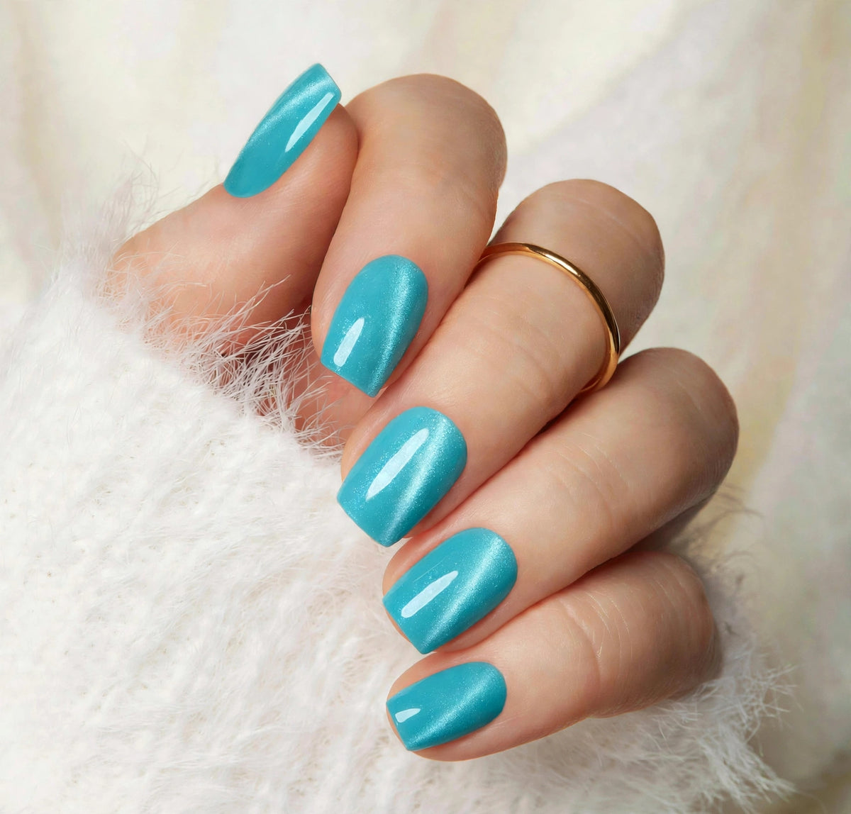Pastel Cat Eye Squoval