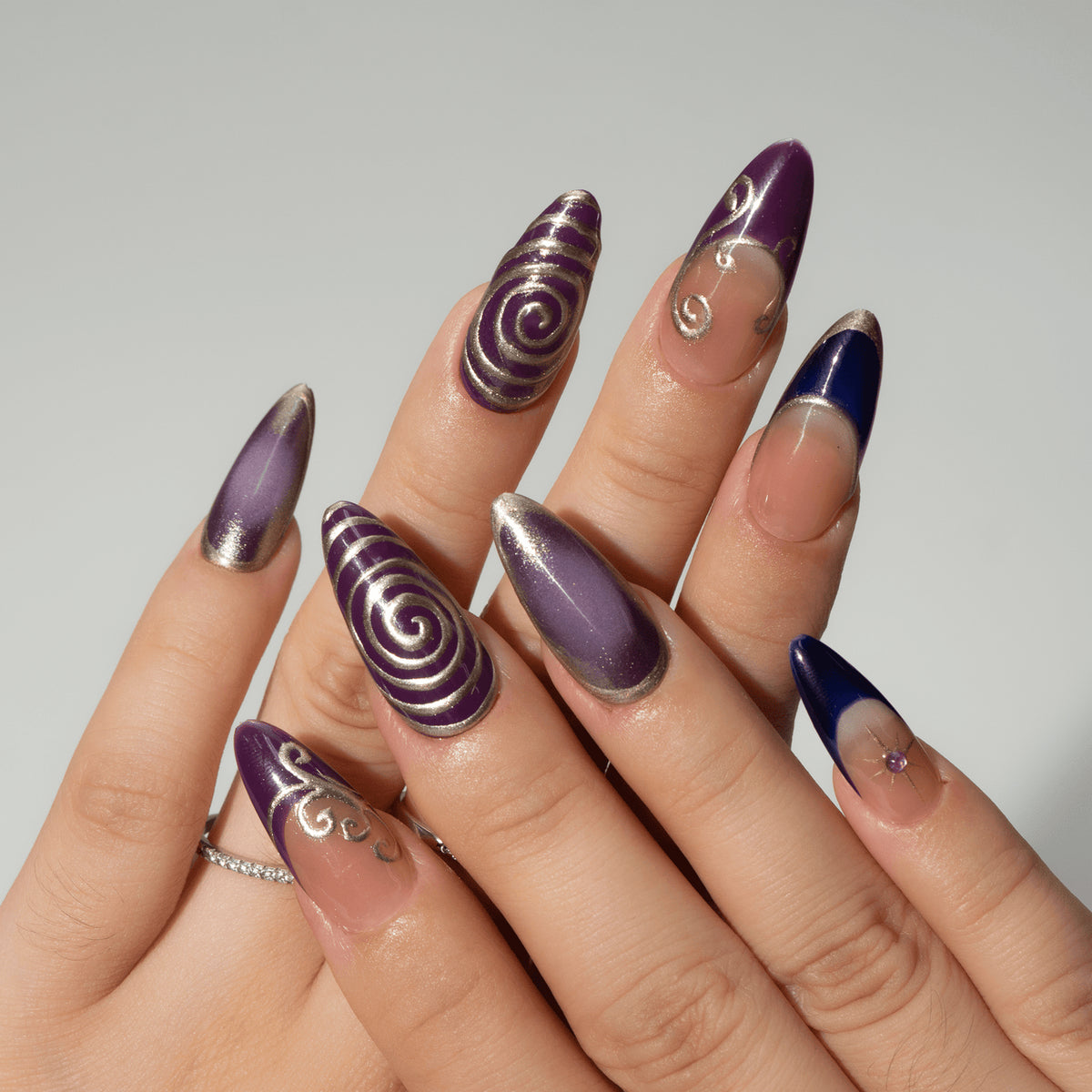Purple Vibe Long Almond