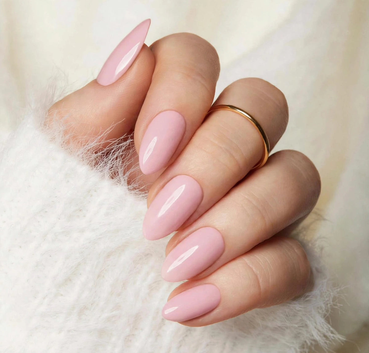 Baby Pink Short Almond