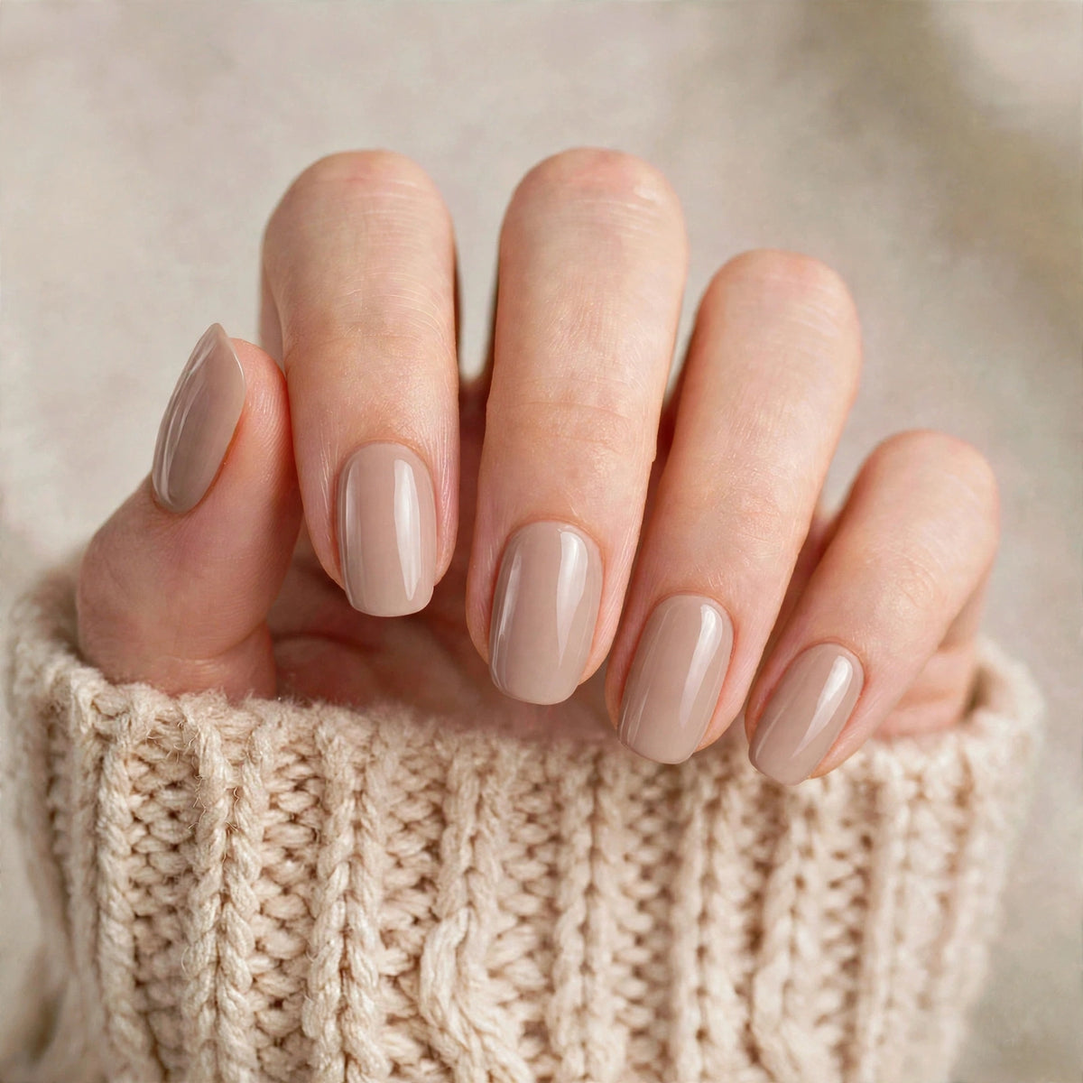 Nude Gloss Short Oval
