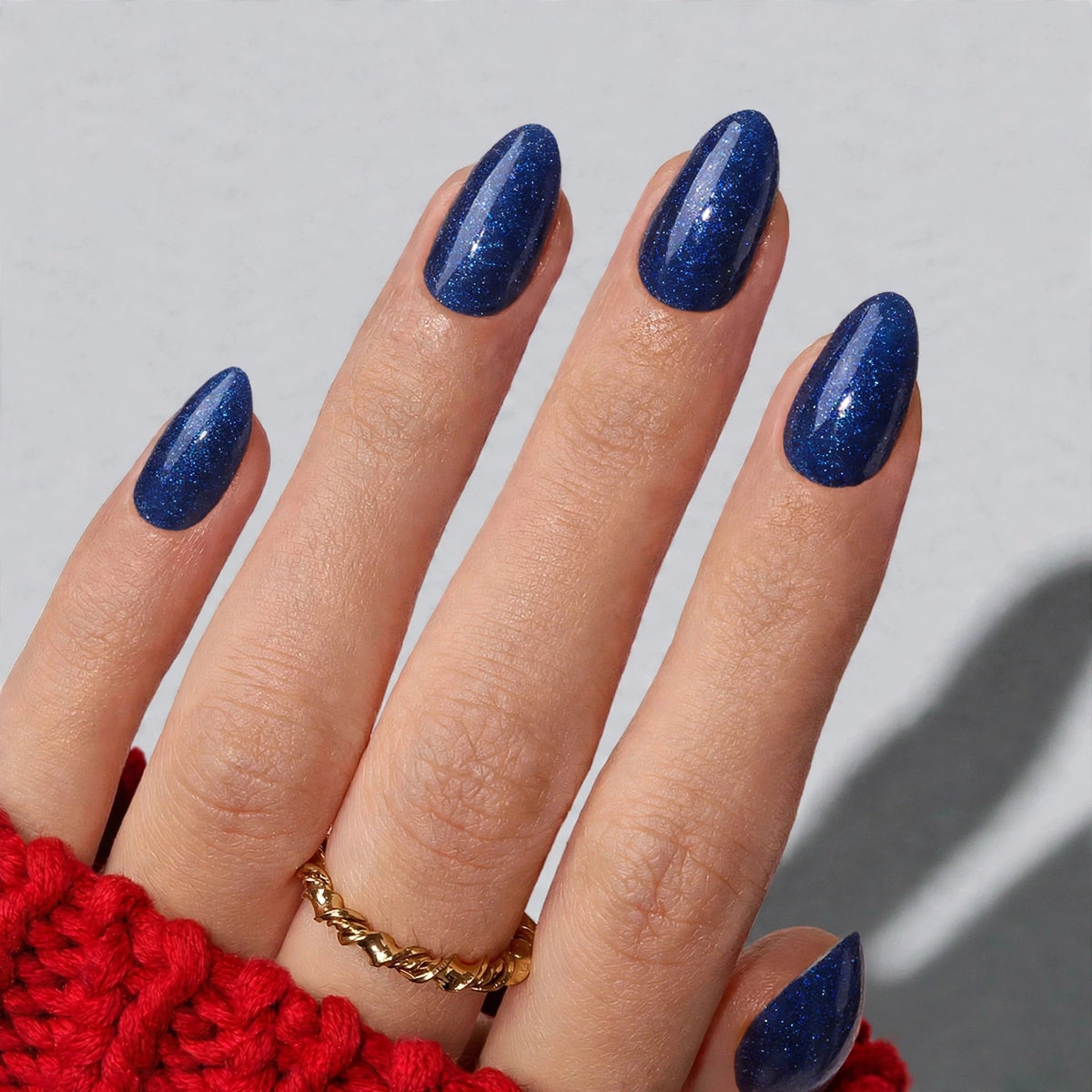 Cobalt Blue Short Almond
