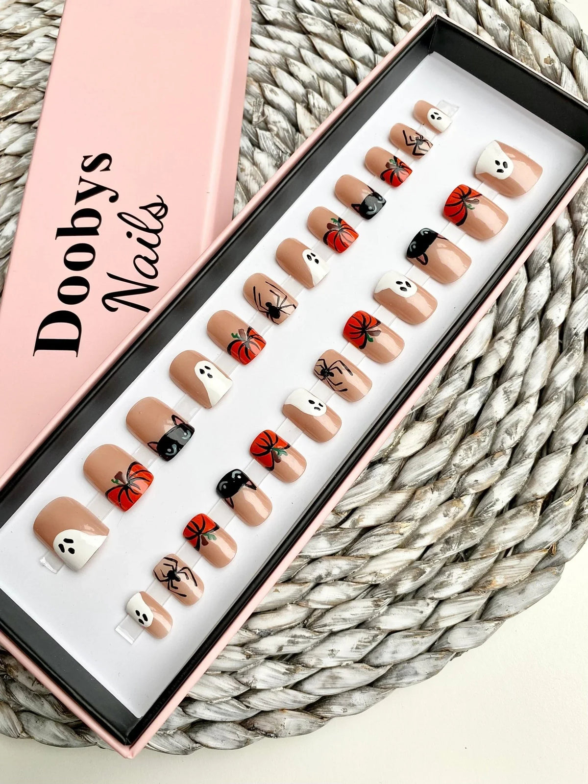 Cats & Ghouls Short Square - doobysnailsltd