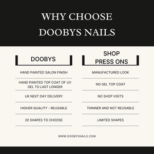 Chaya Blue Extra Coffin - doobysnailsltd