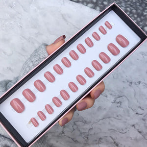 Rose Gloss Short Oval - doobysnailsltd