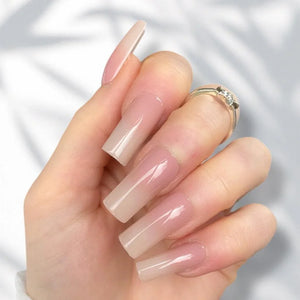 Deep Ombre Long Square - doobysnailsltd