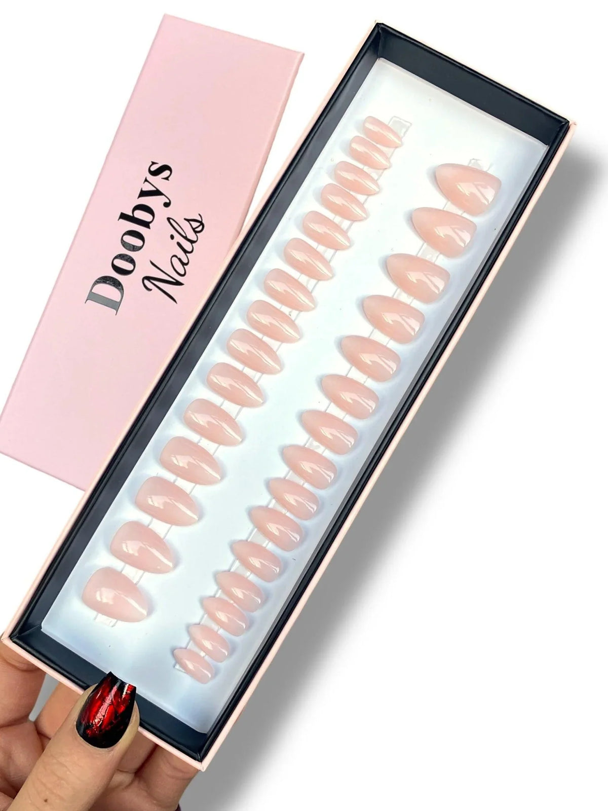 Milky Ombre Almond - doobysnailsltd