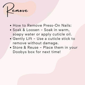 New! French Pink Base Short Coffin - doobysnailsltd