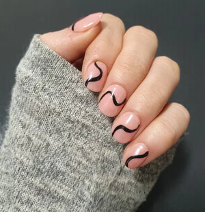 New! Simple Swirl Short Round - doobysnailsltd