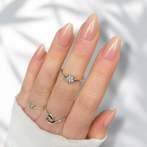Deep Ombre Short Almond - doobysnailsltd