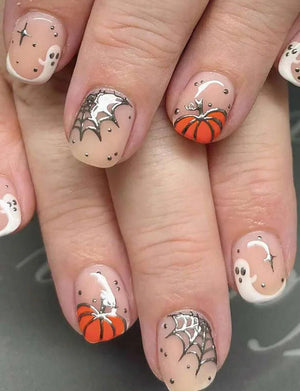 Silver Pumpkins Short around - doobysnailsltd