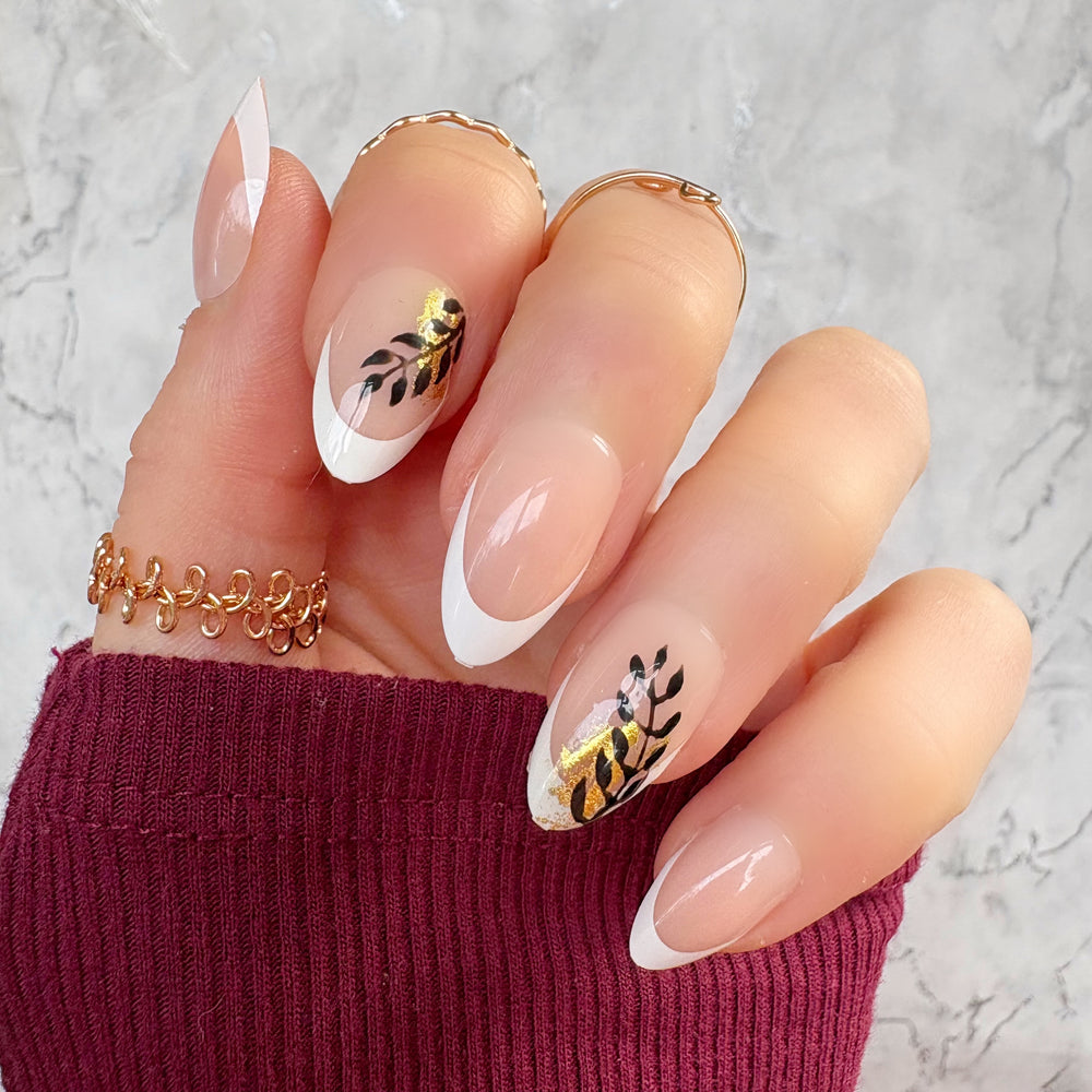 Geometric Short Almond Nails for 2025