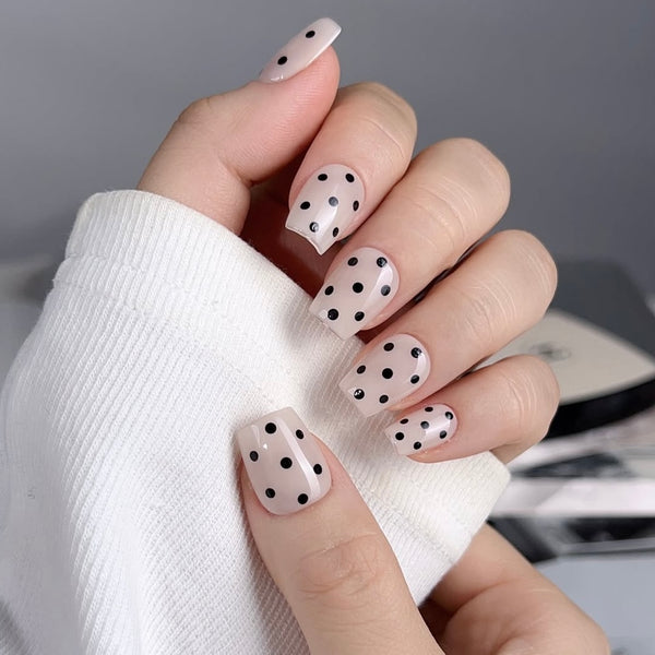 Polka Dot Short Coffin