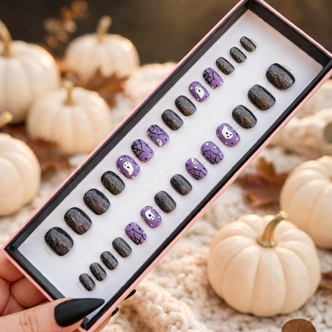 Purple Ghost Short Round