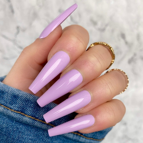 Lilac Luxe Gloss Extra Coffin