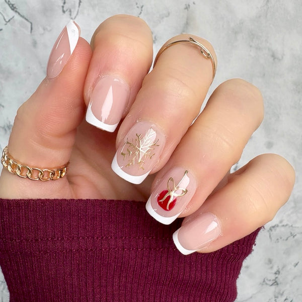 New! Subtle Xmas Short Square