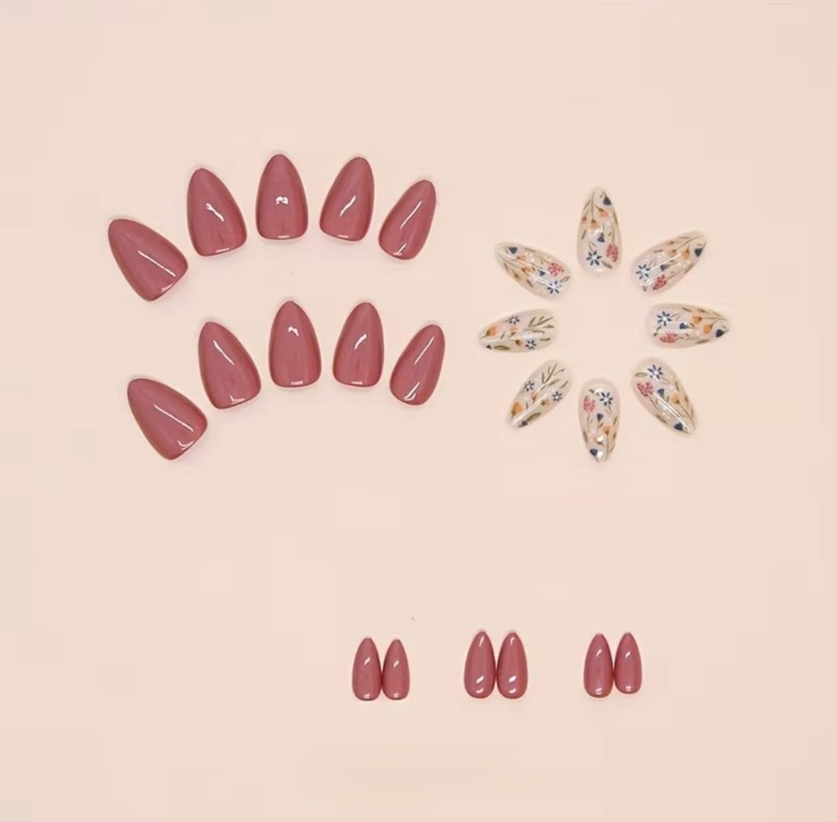 New! Dusk Rose Garden Short Almond