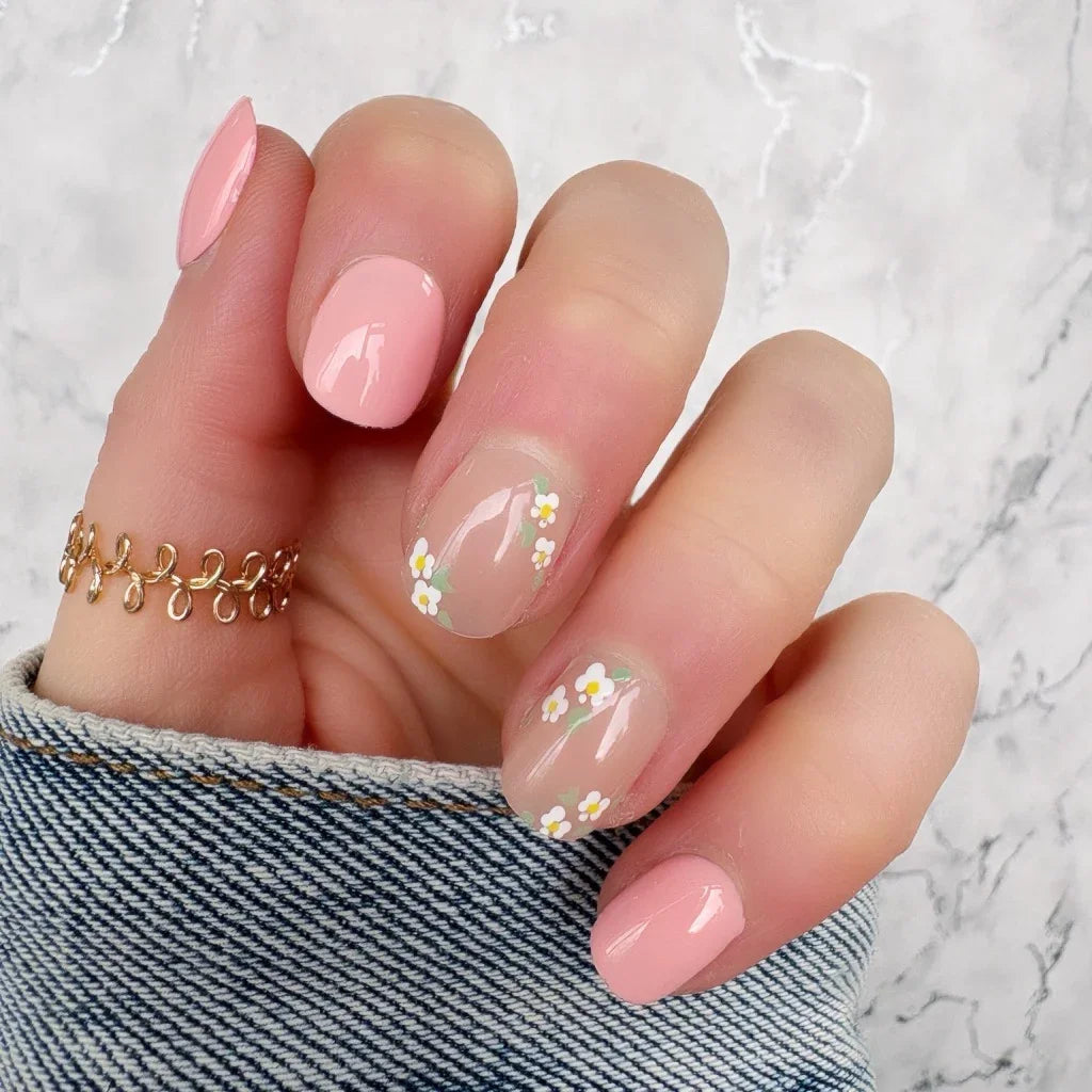 Spring Peach Short Round