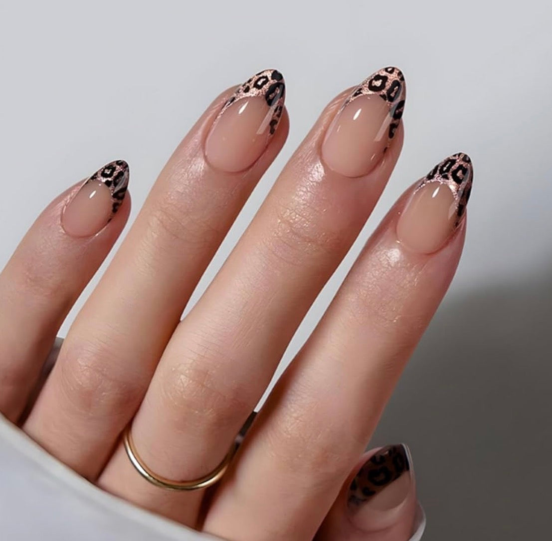 Leopard French Short Almond