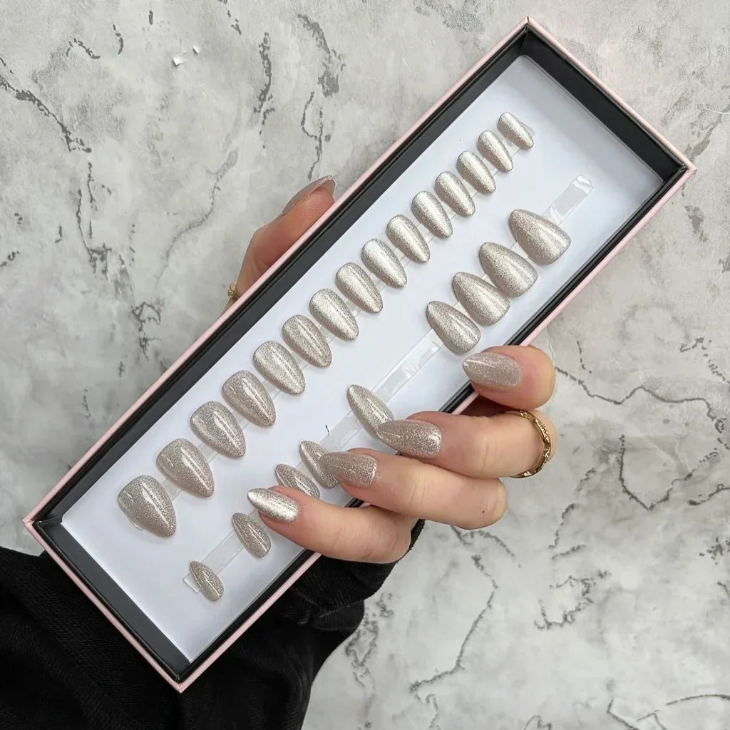 NEW! Nude Cat Eye Short Almond