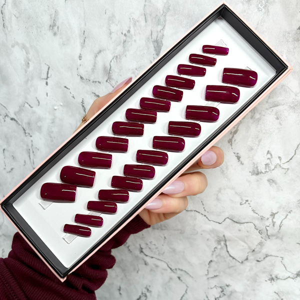 Deepest Red Long Square