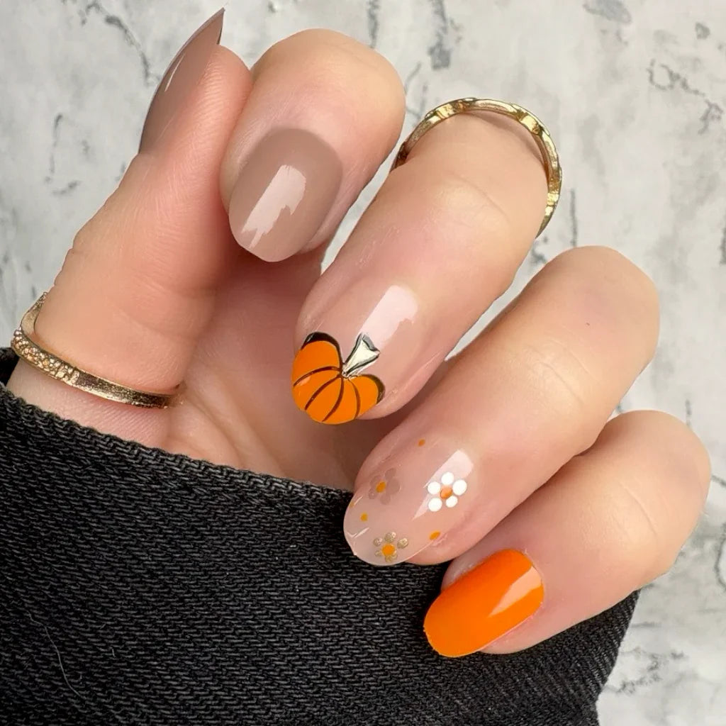 New! Lil’ Pumpkie Short Oval