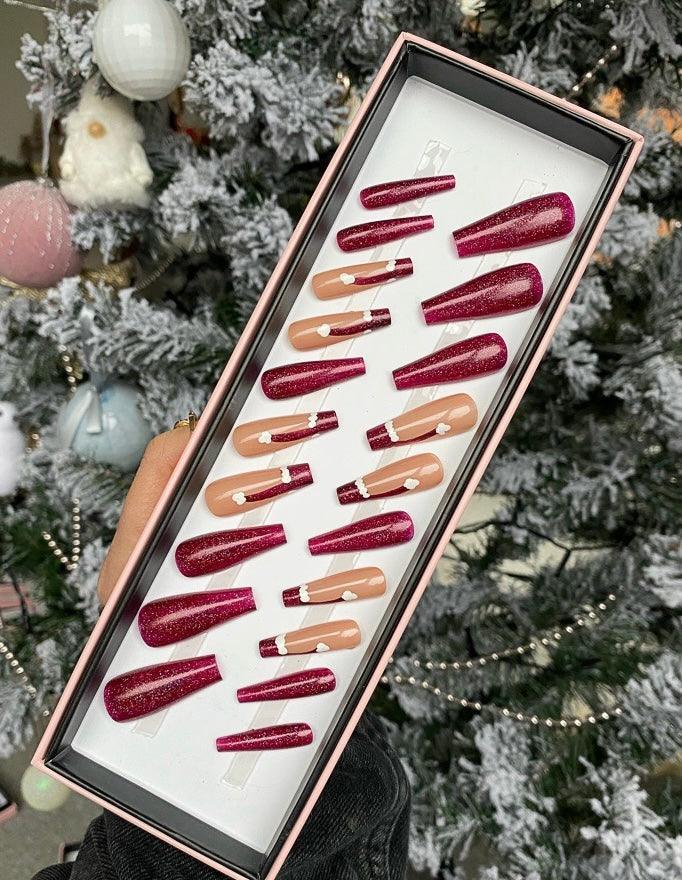Santas Hat Extra Coffin - doobysnailsltd