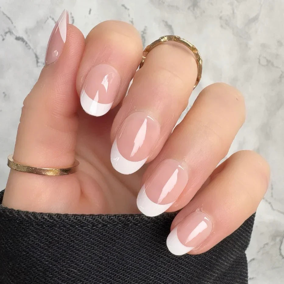 White French Short Oval