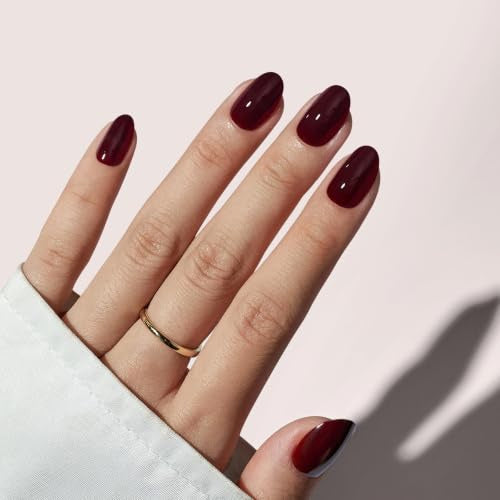 Deepest Red Short Oval