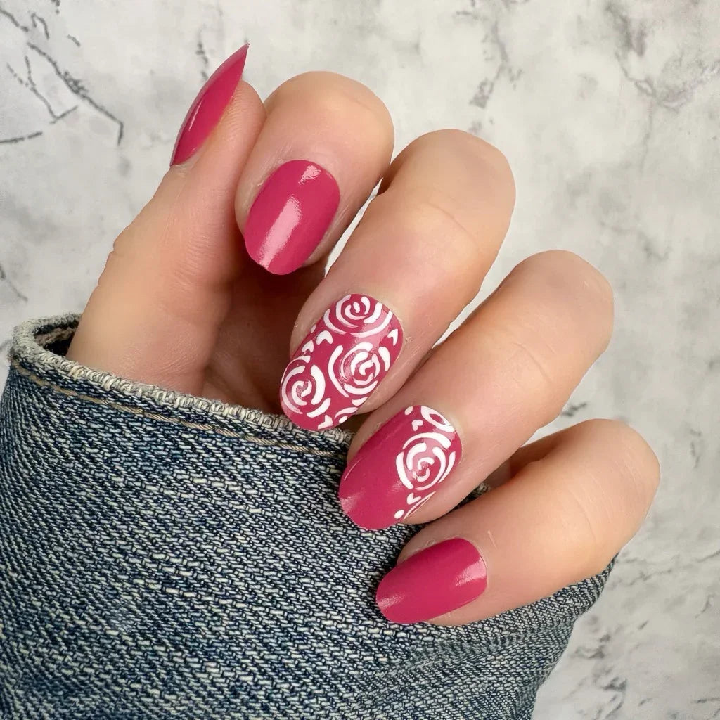 Petal Kiss Wild Berry Short Oval