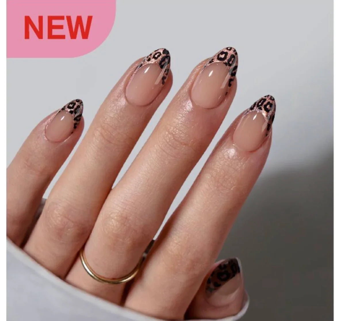 Leopard French Short Almond