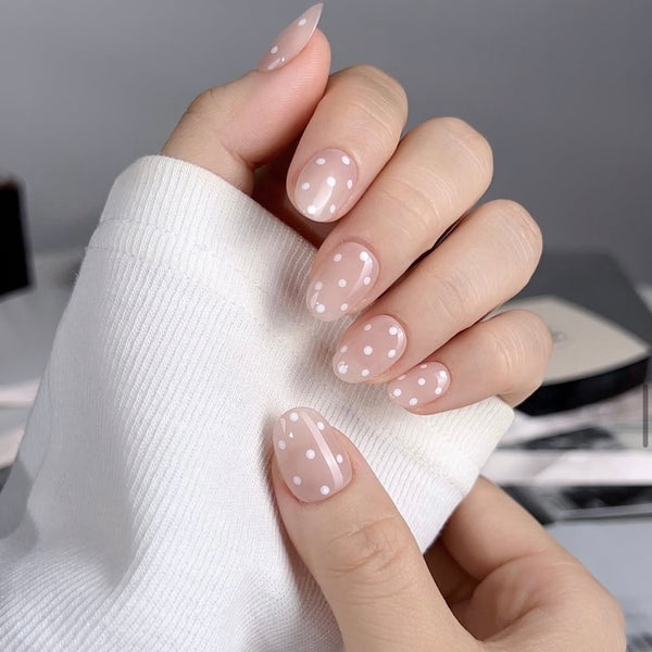 Polka Dot Short Oval