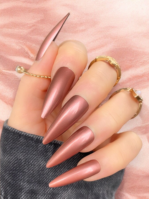 Rose Gold Super Stiletto