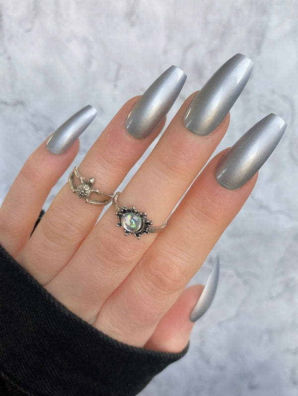 NEW! Silver Chrome Ballerina