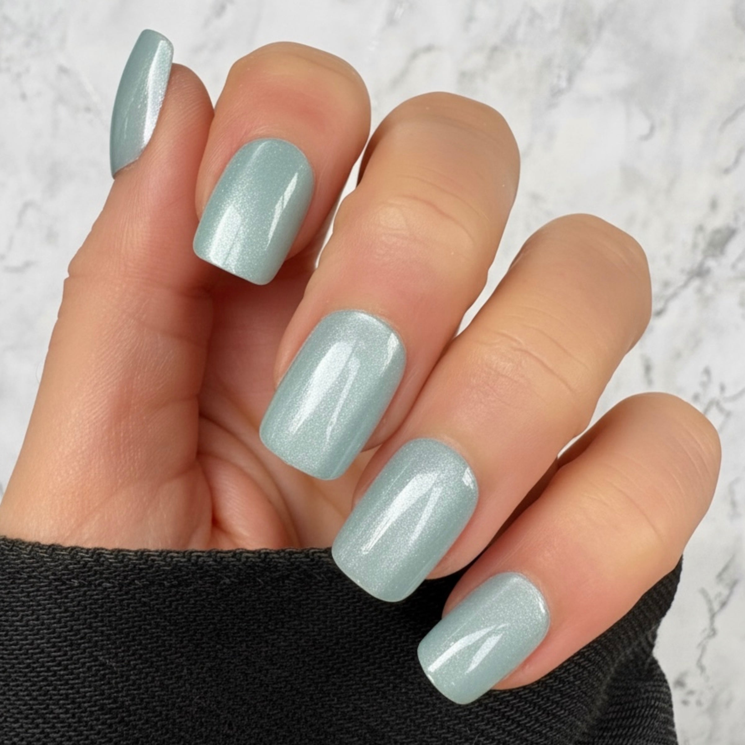 Powder Blue Squoval