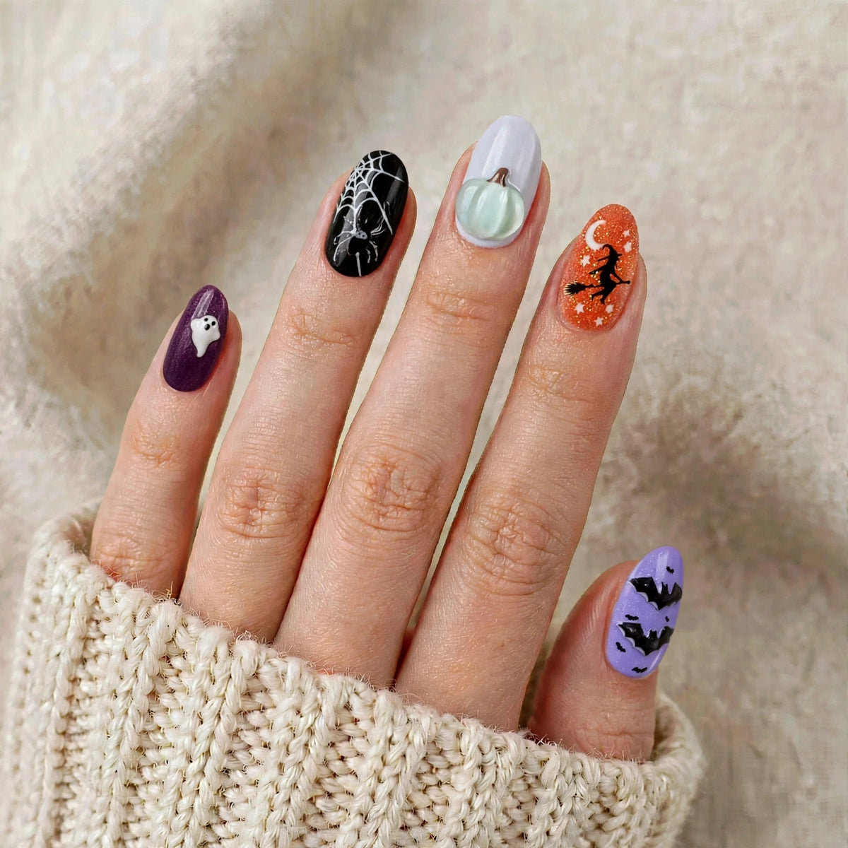 Spooky Scene Short Oval