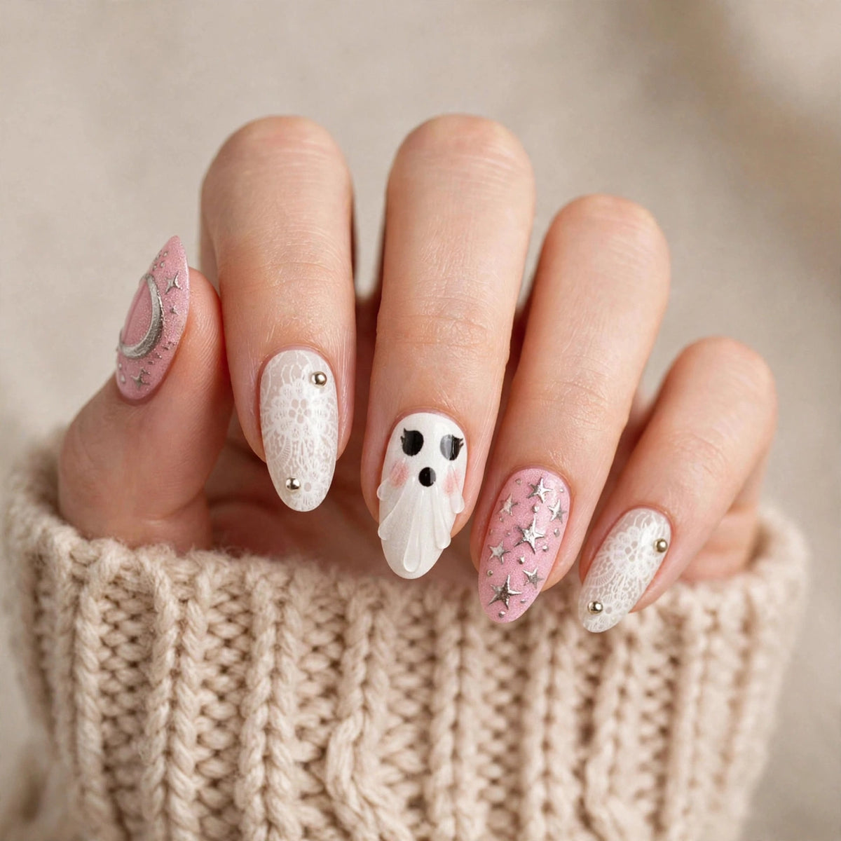 Pink Spook Short Almond