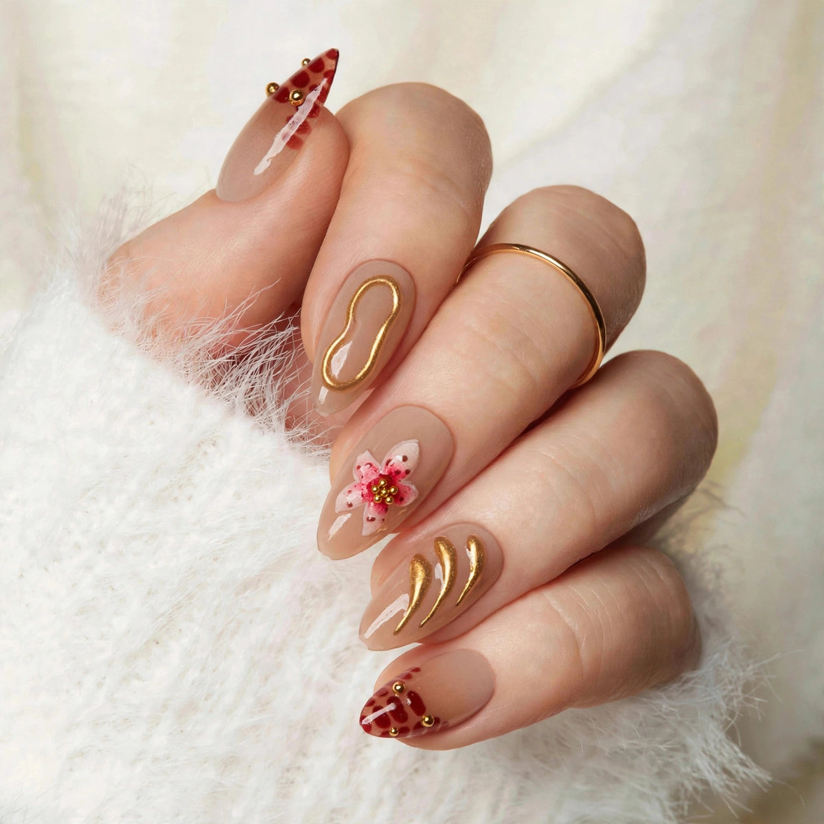 Cherry Mocha Luxe Long Almond