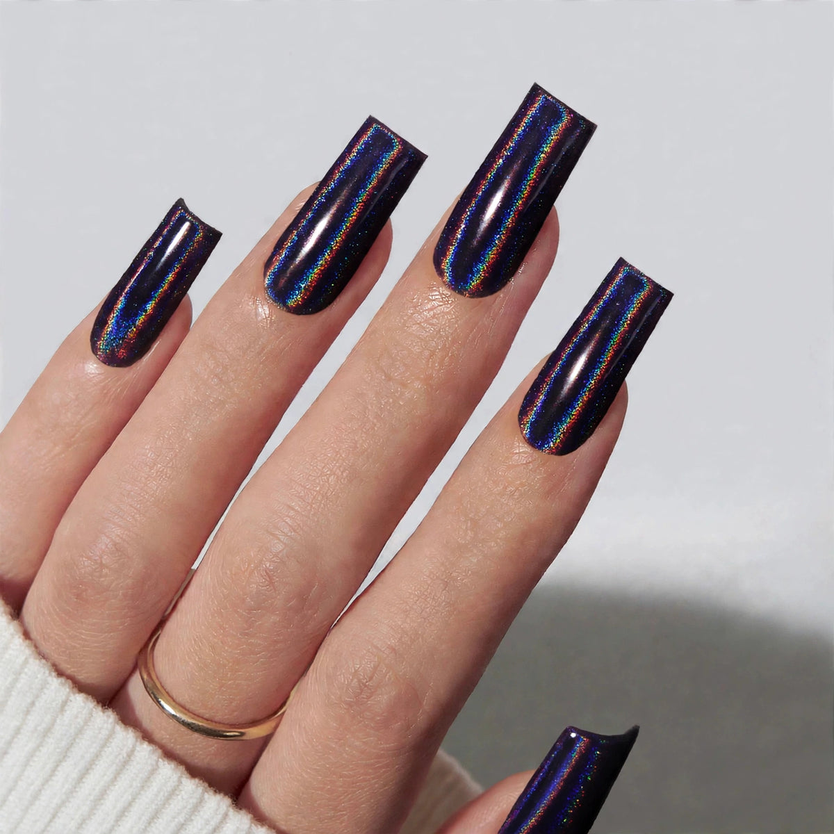 Holographic Black Long Square