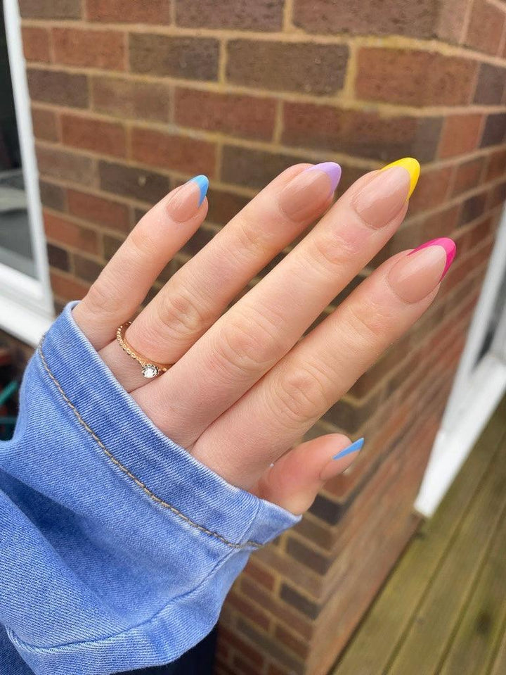 Back In Stock! Brights Mix Short Almond - doobysnailsltd