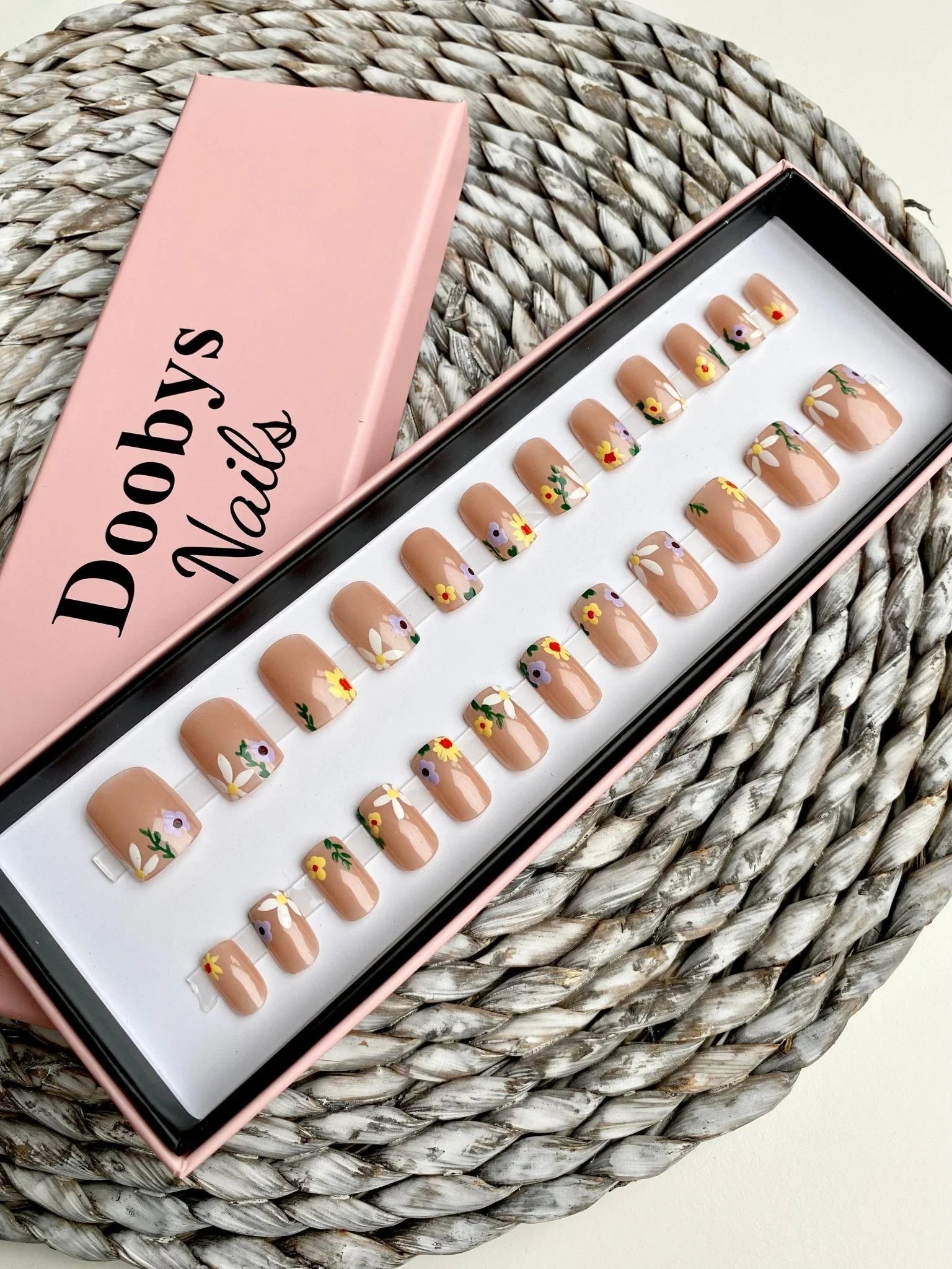 Back In Stock! Wild Flower Short Square - doobysnailsltd