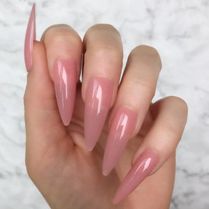 Barely Pink Gloss Super Stiletto - doobysnailsltd