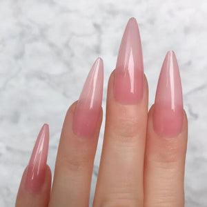 Barely Pink Gloss Super Stiletto - doobysnailsltd