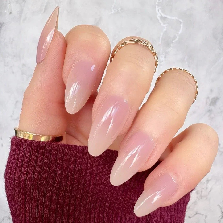Deep Ombre Almond - doobysnailsltd