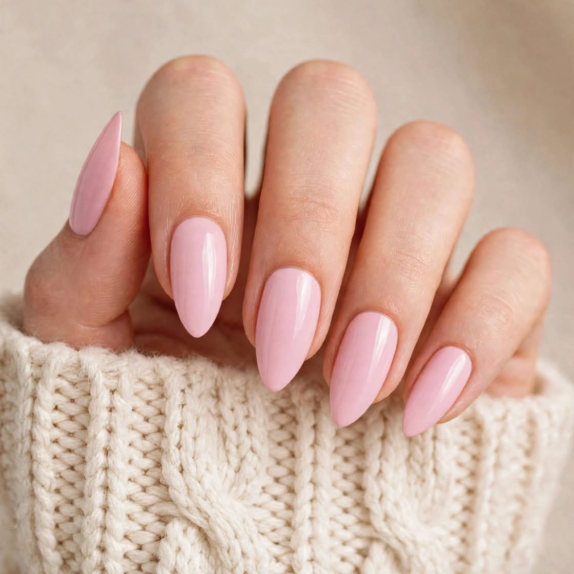 Baby Pink Short Almond