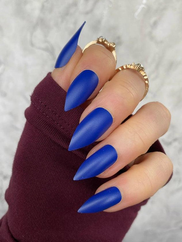 Electric Blue Matte Claw - doobysnailsltd