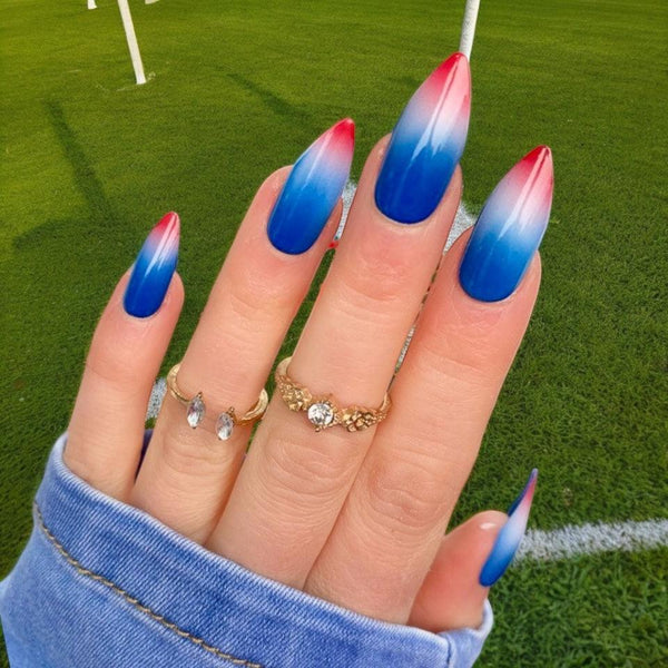 Euro Football Ombre Claw - doobysnailsltd