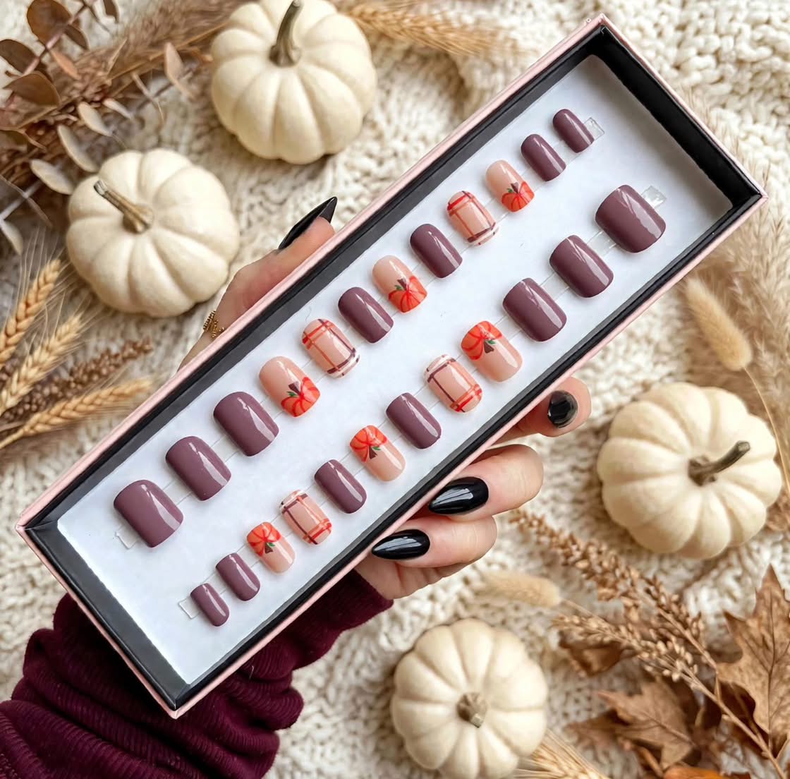 Berry Pumpkin Patch Short Square