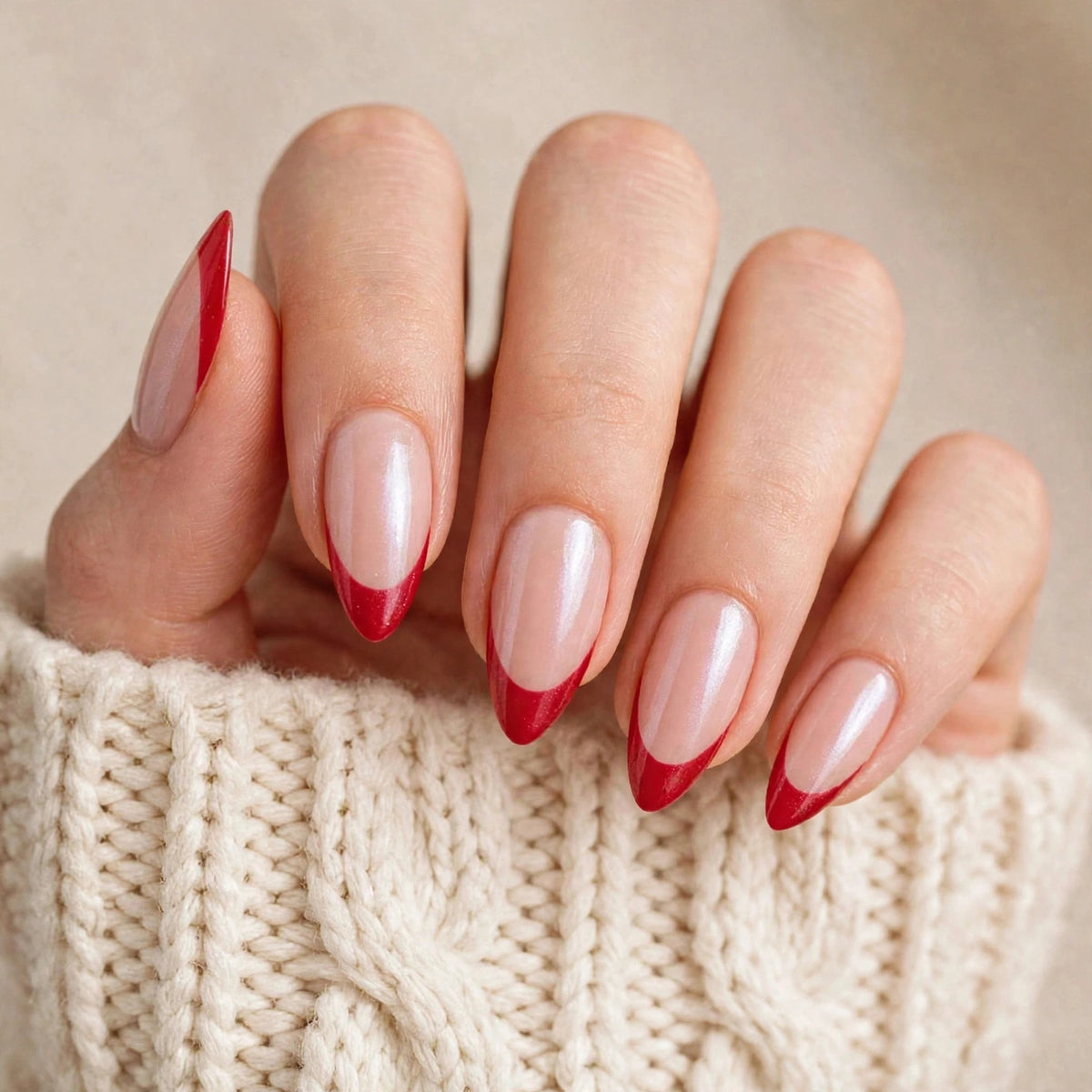 Trending! French Red Short Almond