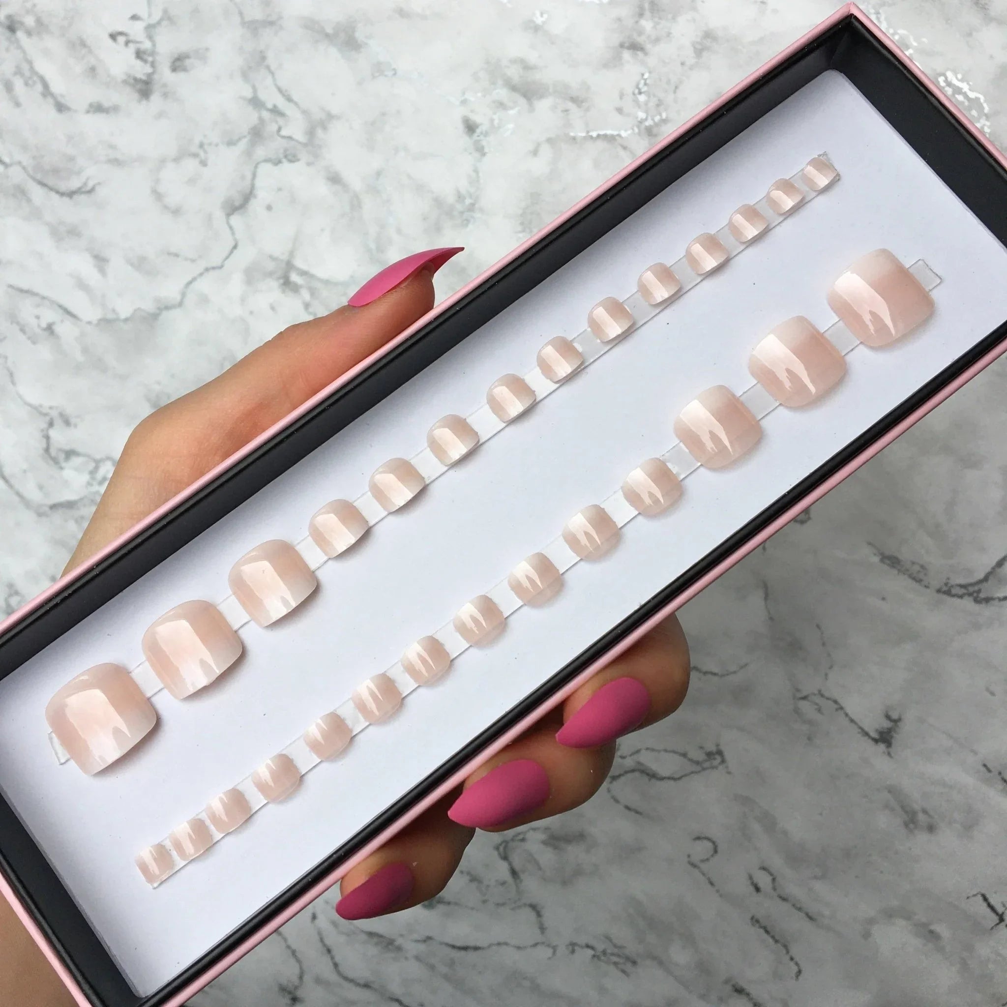 Popular Natural Ombre Toe - doobysnailsltd