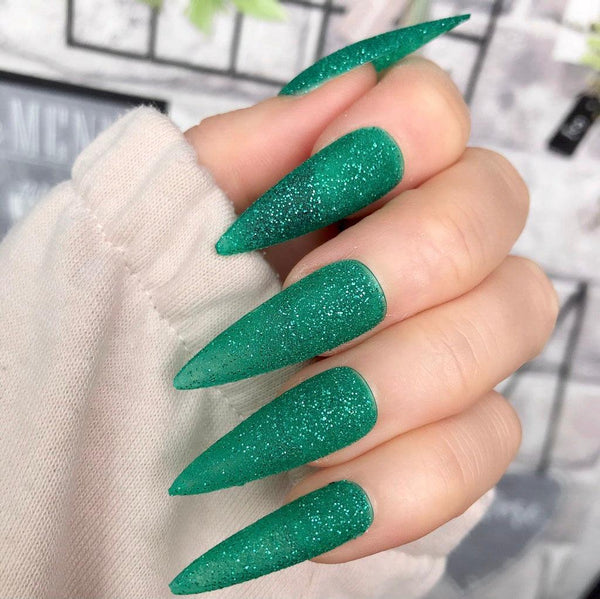 Green Sugar Super Stiletto - doobysnailsltd